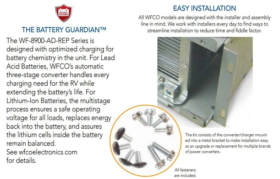 WF-8955-AD-REP REPLACEMENT KIT